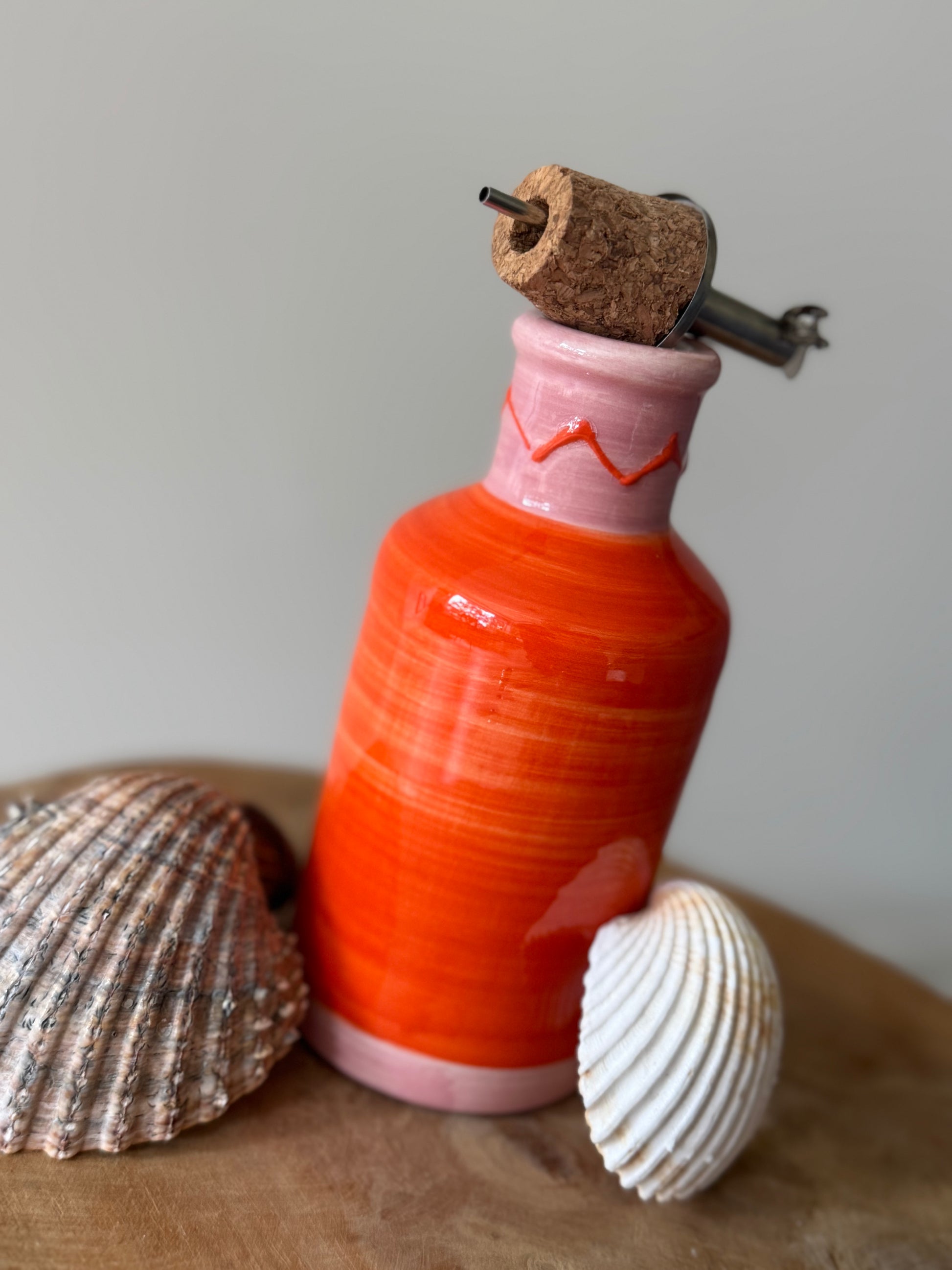 Olijfolie- & Azijnfles – Diverse kleuren