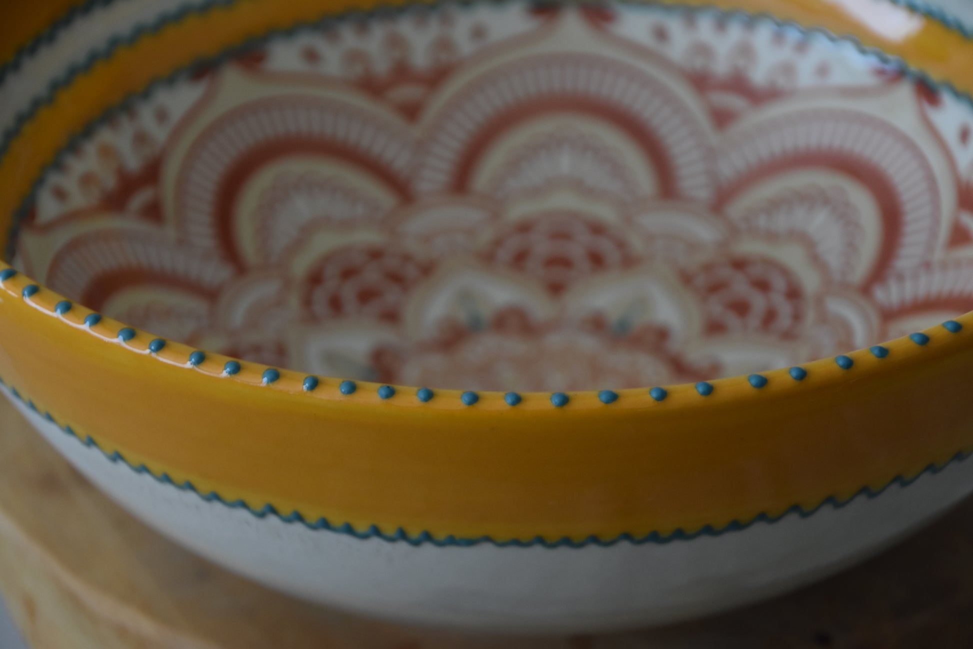 Grote Spaanse gazpacho schaal