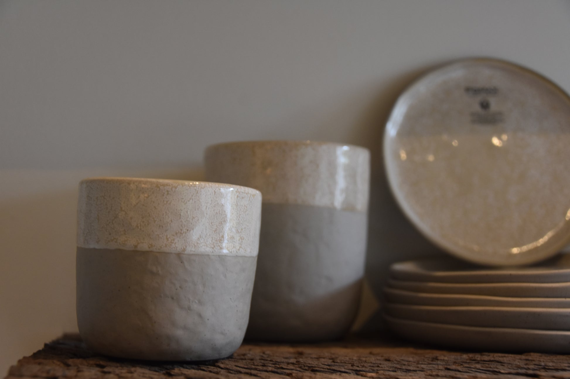 Spiró Beker Set van 2 – Zeeschelp – 31 cl