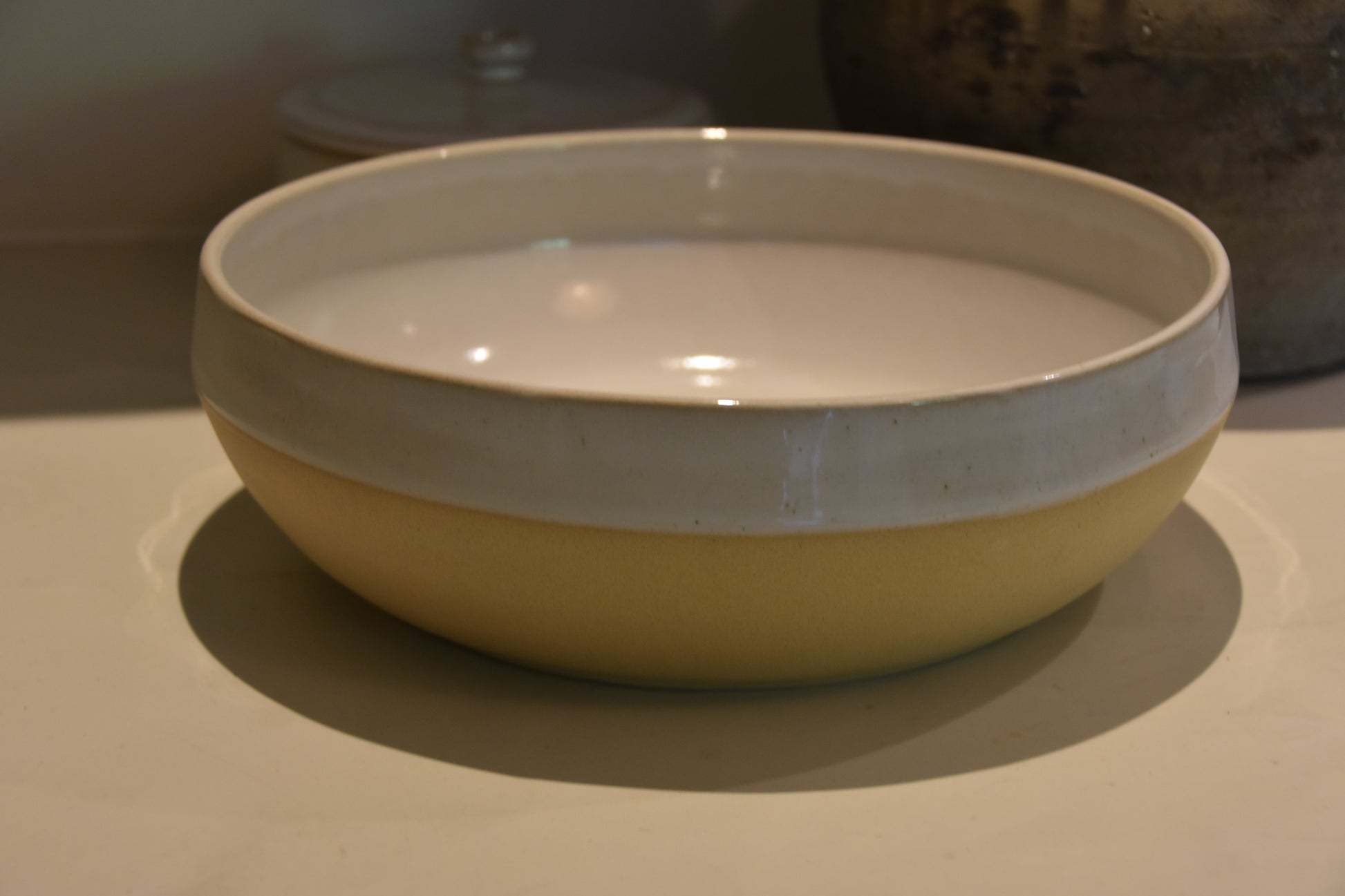 Diepe Serveer­schaal ‘Marrakesh’ – Zandwit – 2,7L – Costa Nova & Casafina