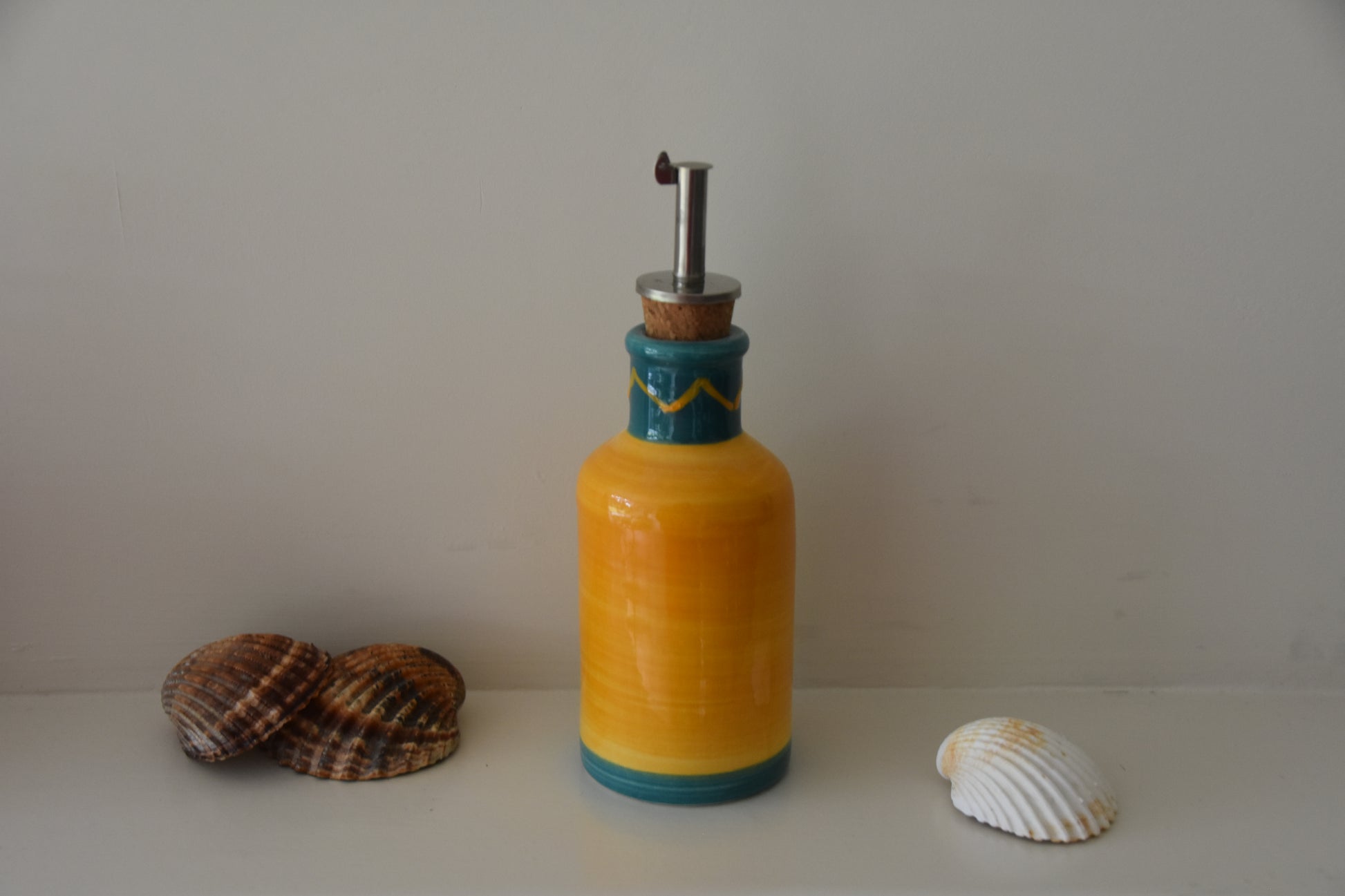 Olijfolie- & Azijnfles – Diverse kleuren