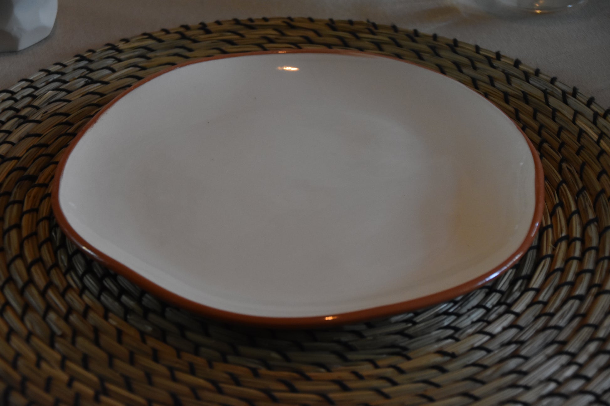 Plate Luma Clay – 23 cm - Set van 2