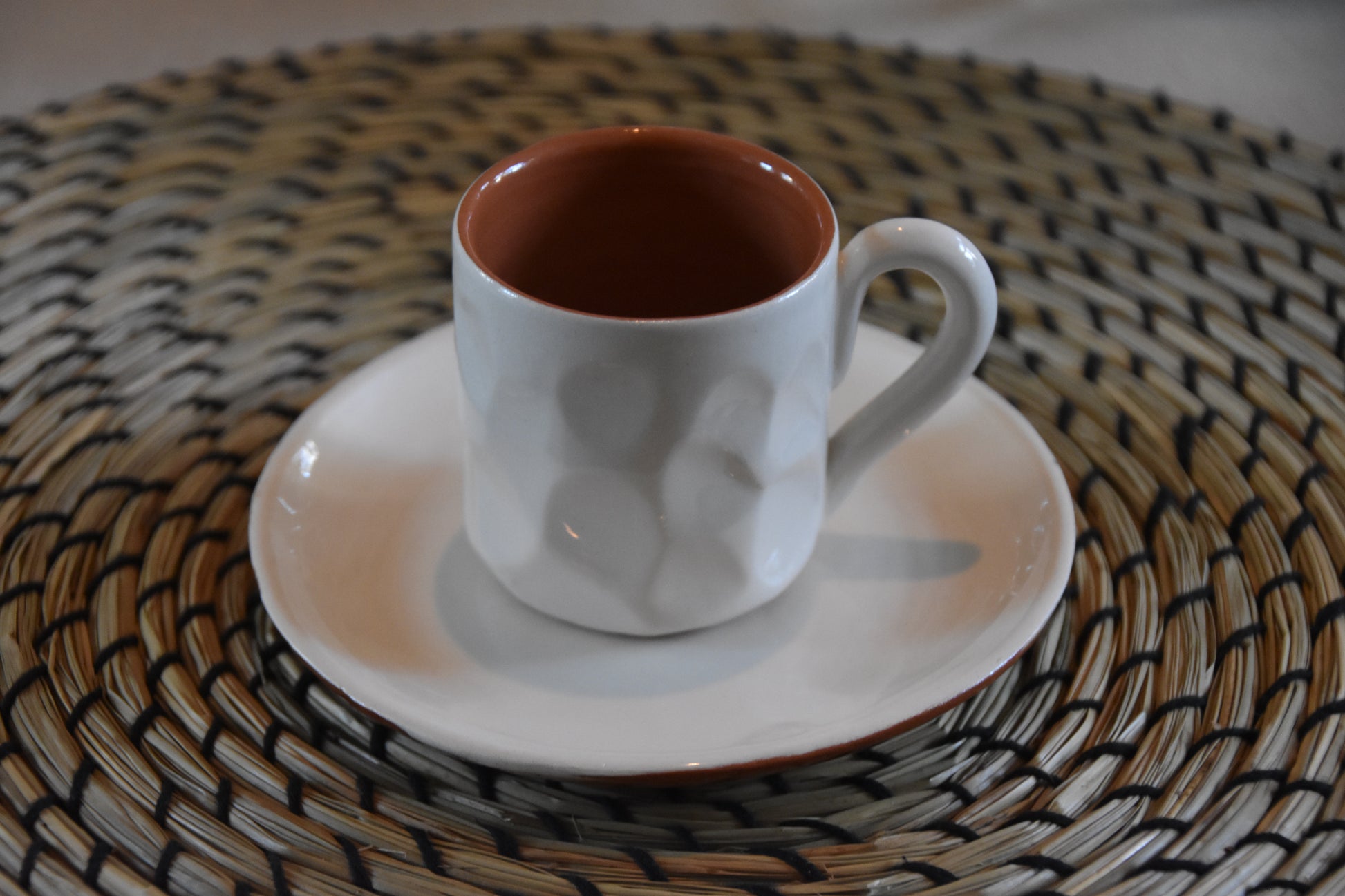 Espresso kopje met oor - Set van 2