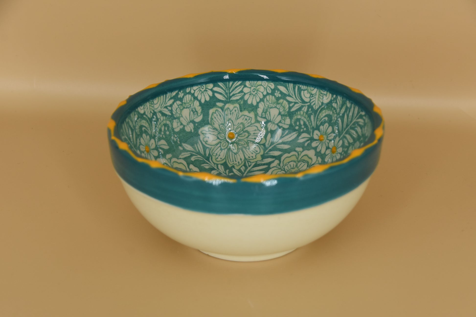 Flower Pastel kommetje – 14 cm – Handbeschilderd