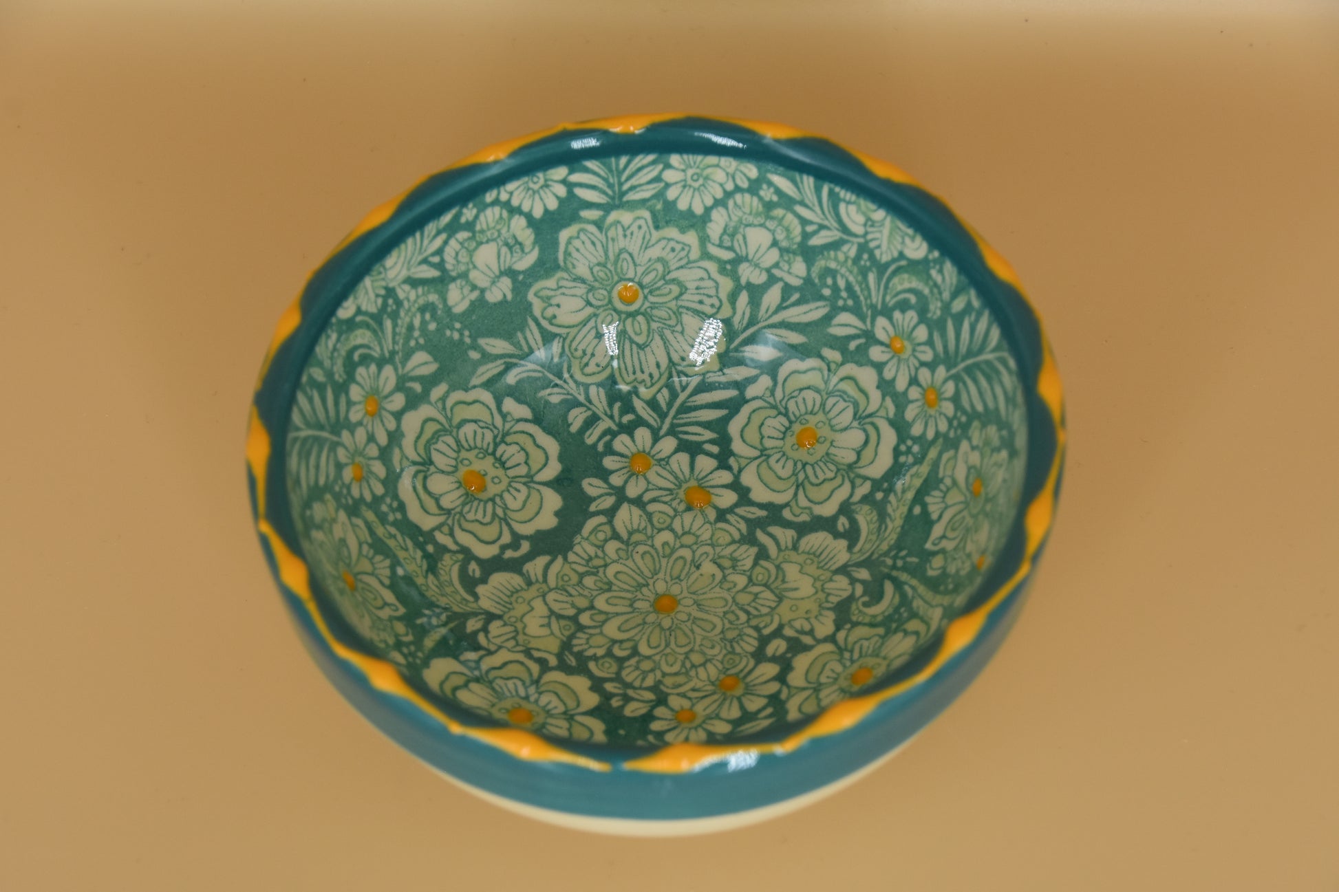 Flower Pastel kommetje – 14 cm – Handbeschilderd