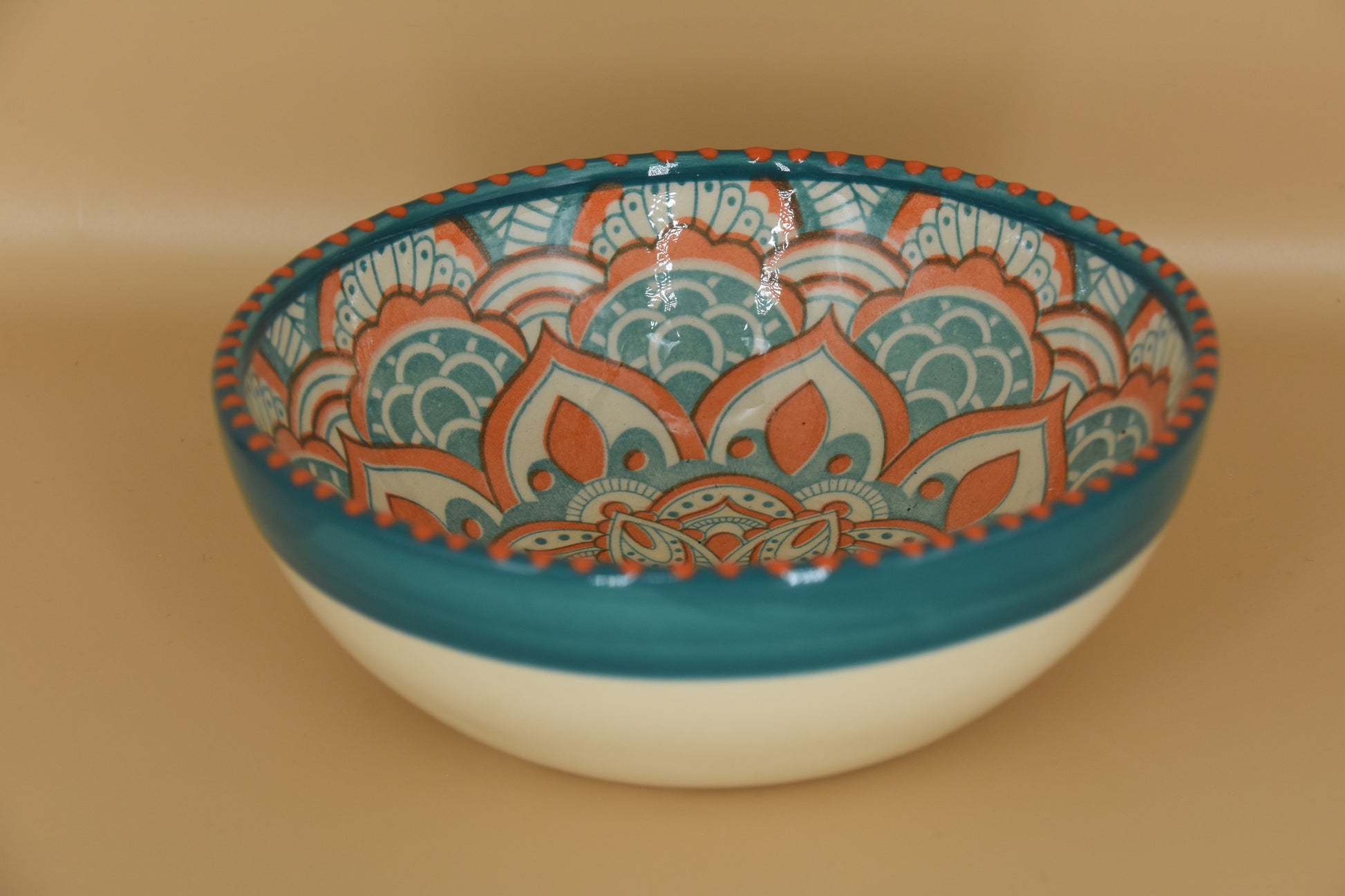 Gazpachera Kommetje – 15 x 5,5 cm, Handbeschilderd