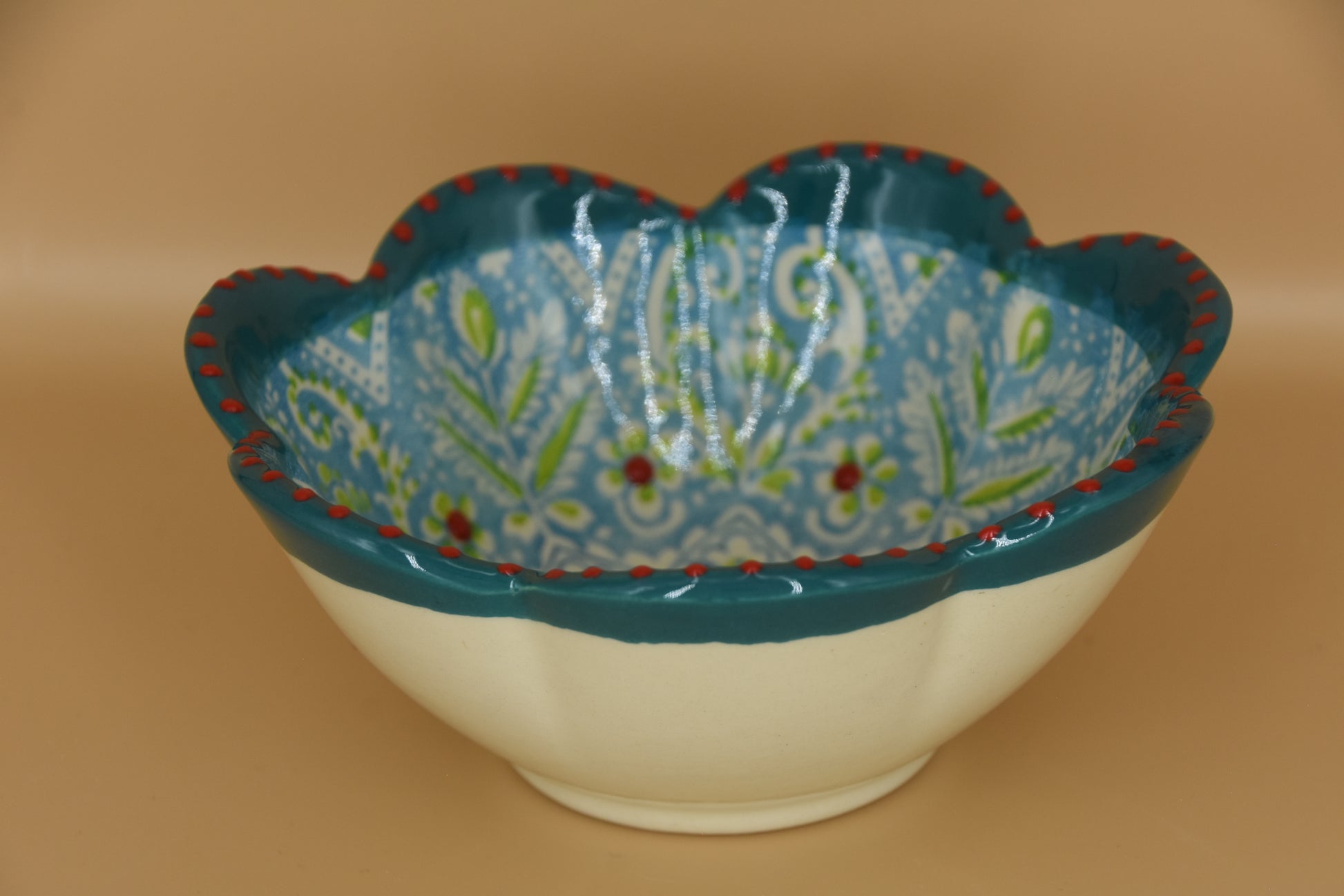 Aris Pastel kommetje – 14 x 5 cm – Handbeschilderd