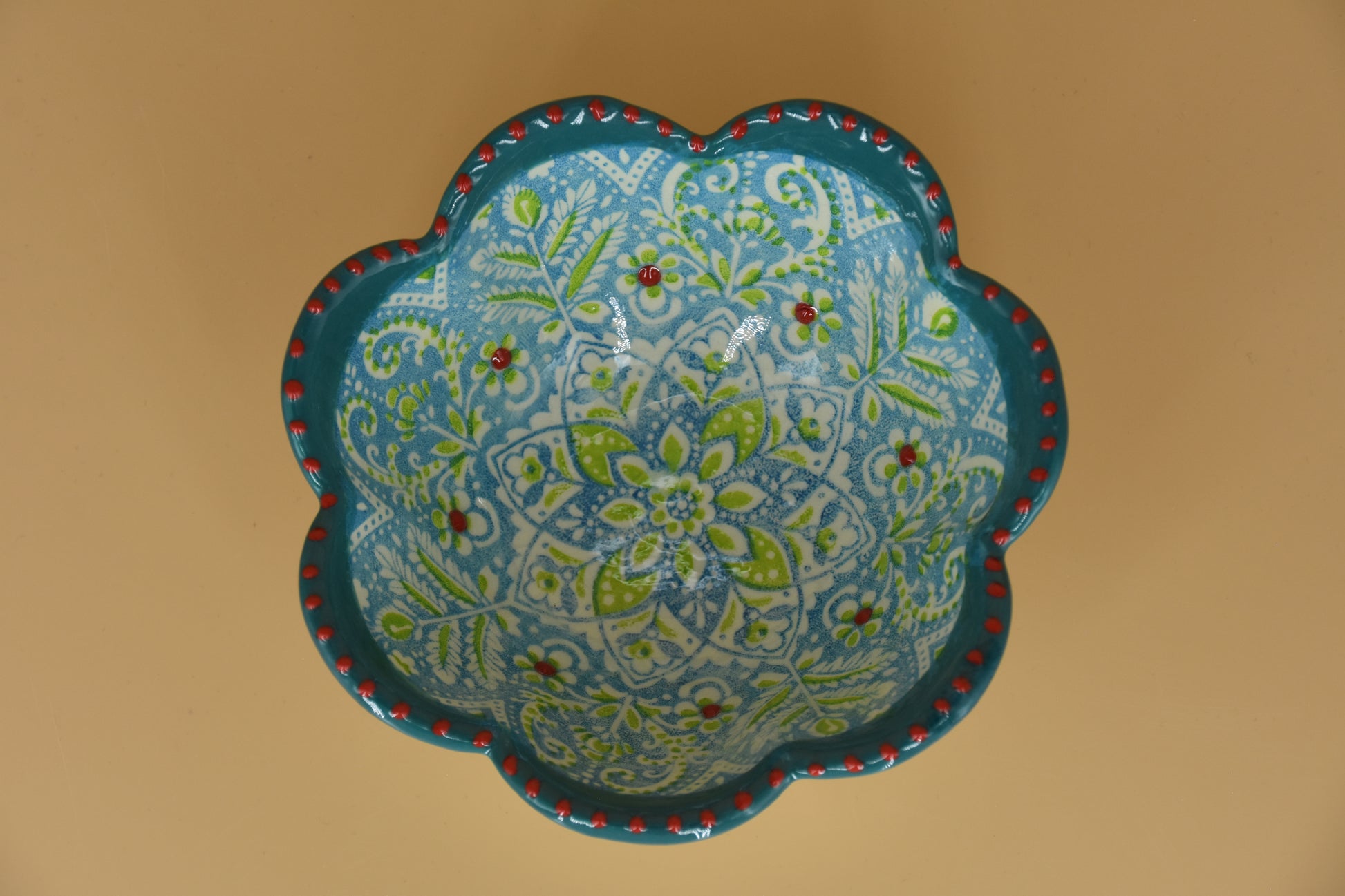 Aris Pastel kommetje – 14 x 5 cm – Handbeschilderd