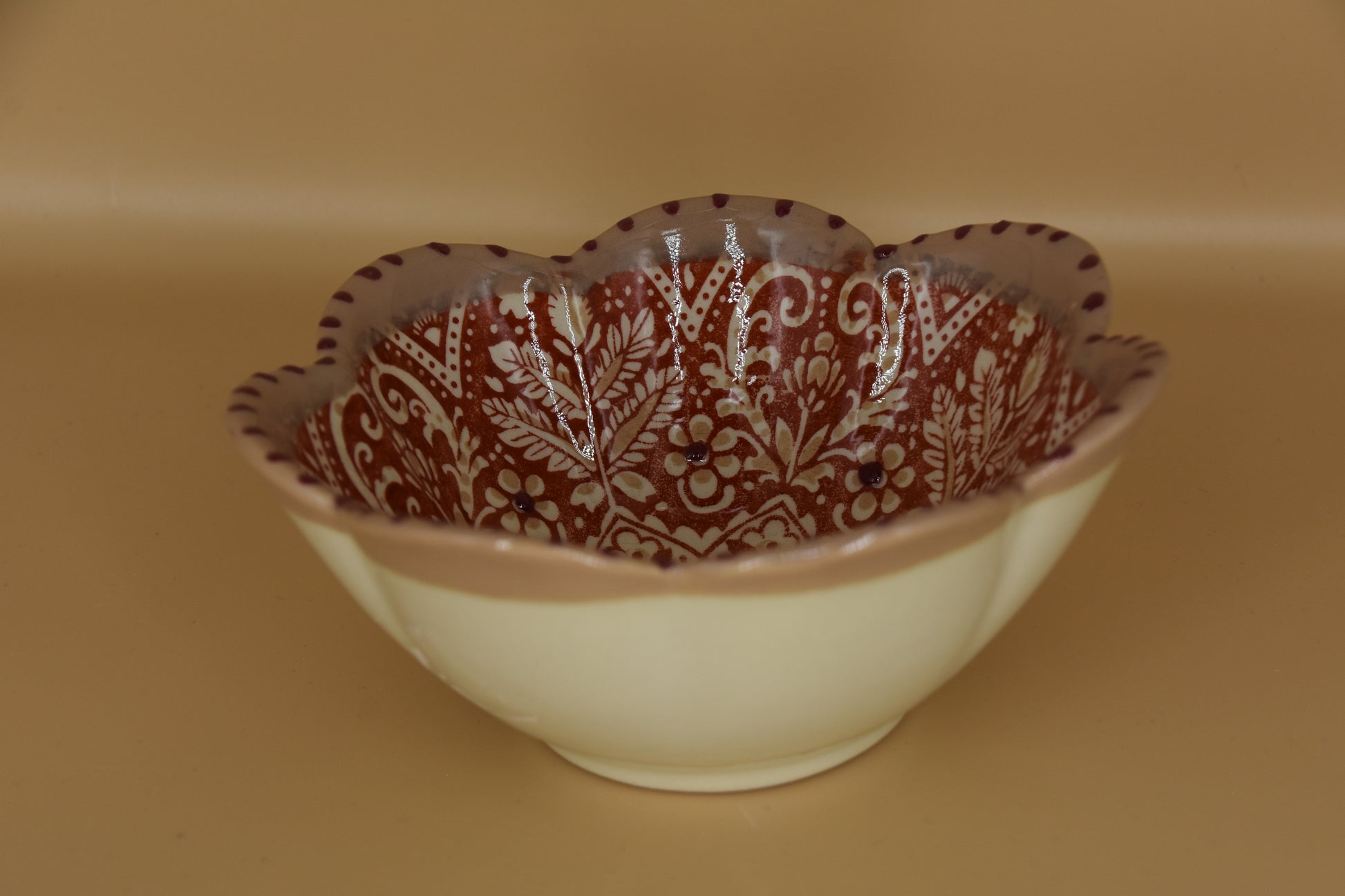 Aris Pastel kommetje – 14 x 5 cm – Handbeschilderd