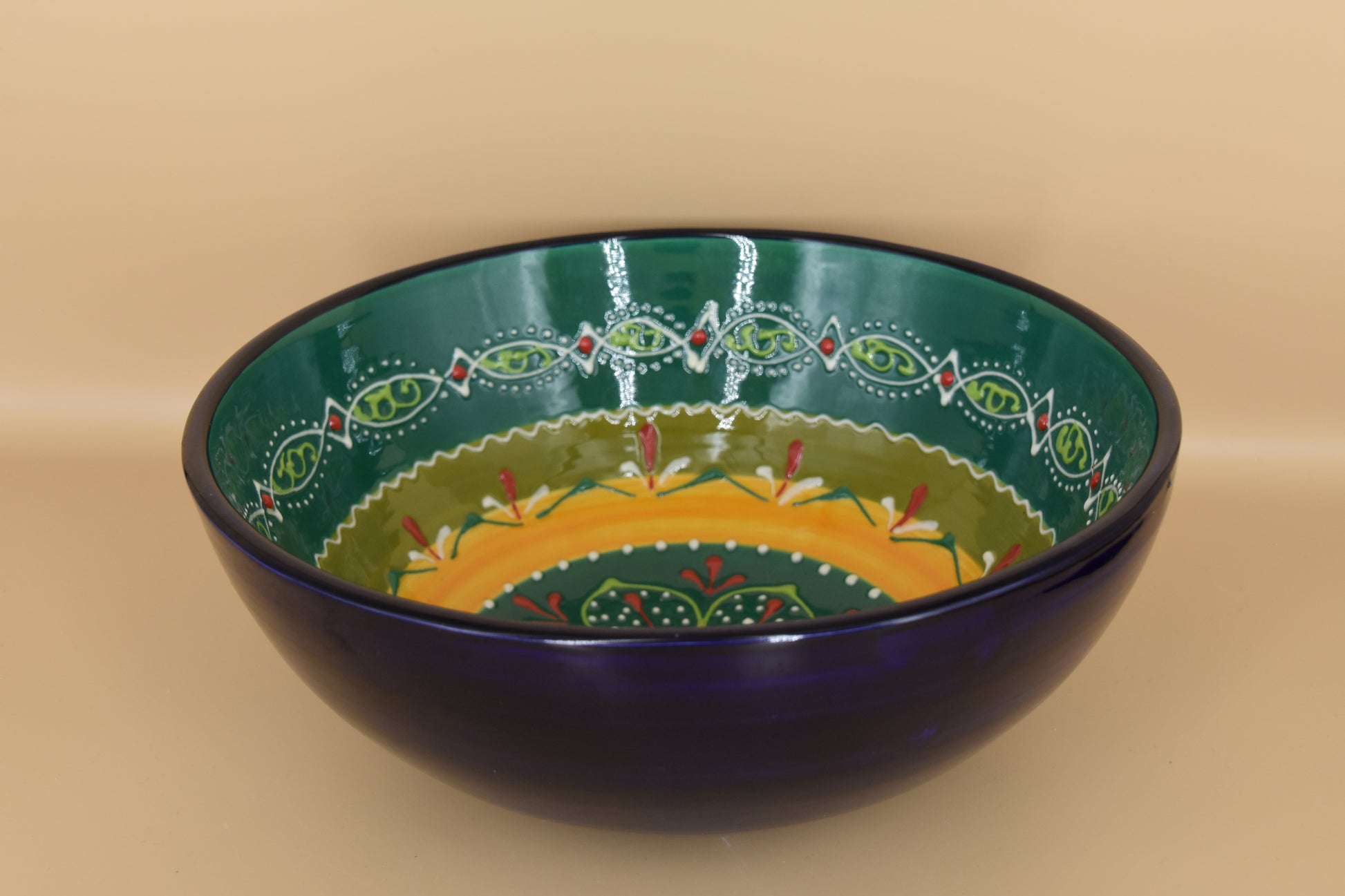 Colora Ceramics schaal – 25 cm – Handbeschilderd