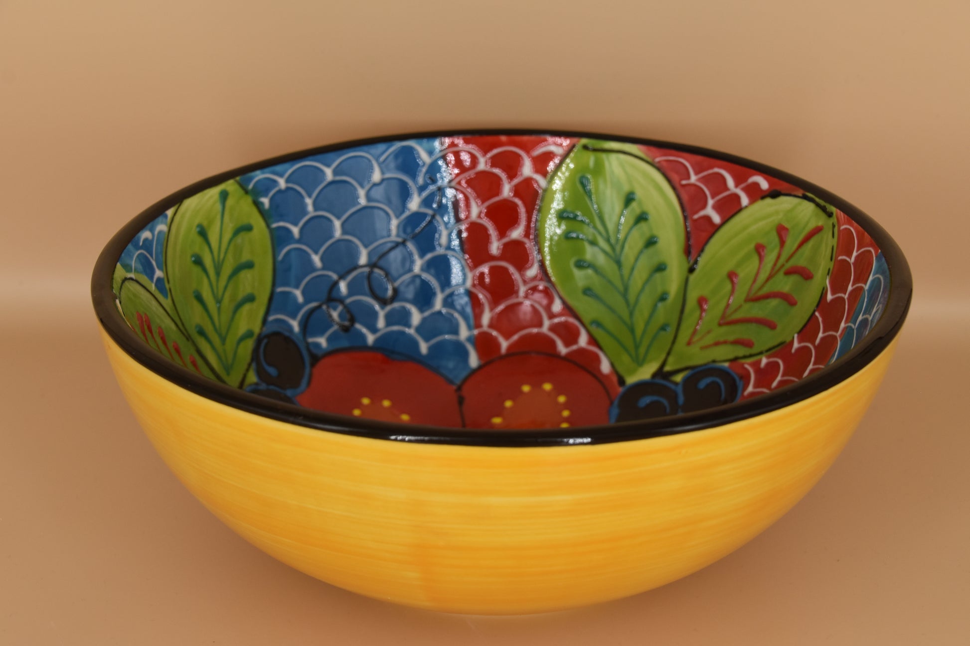 Colora Ceramics schaal – 25 cm – Handbeschilderd