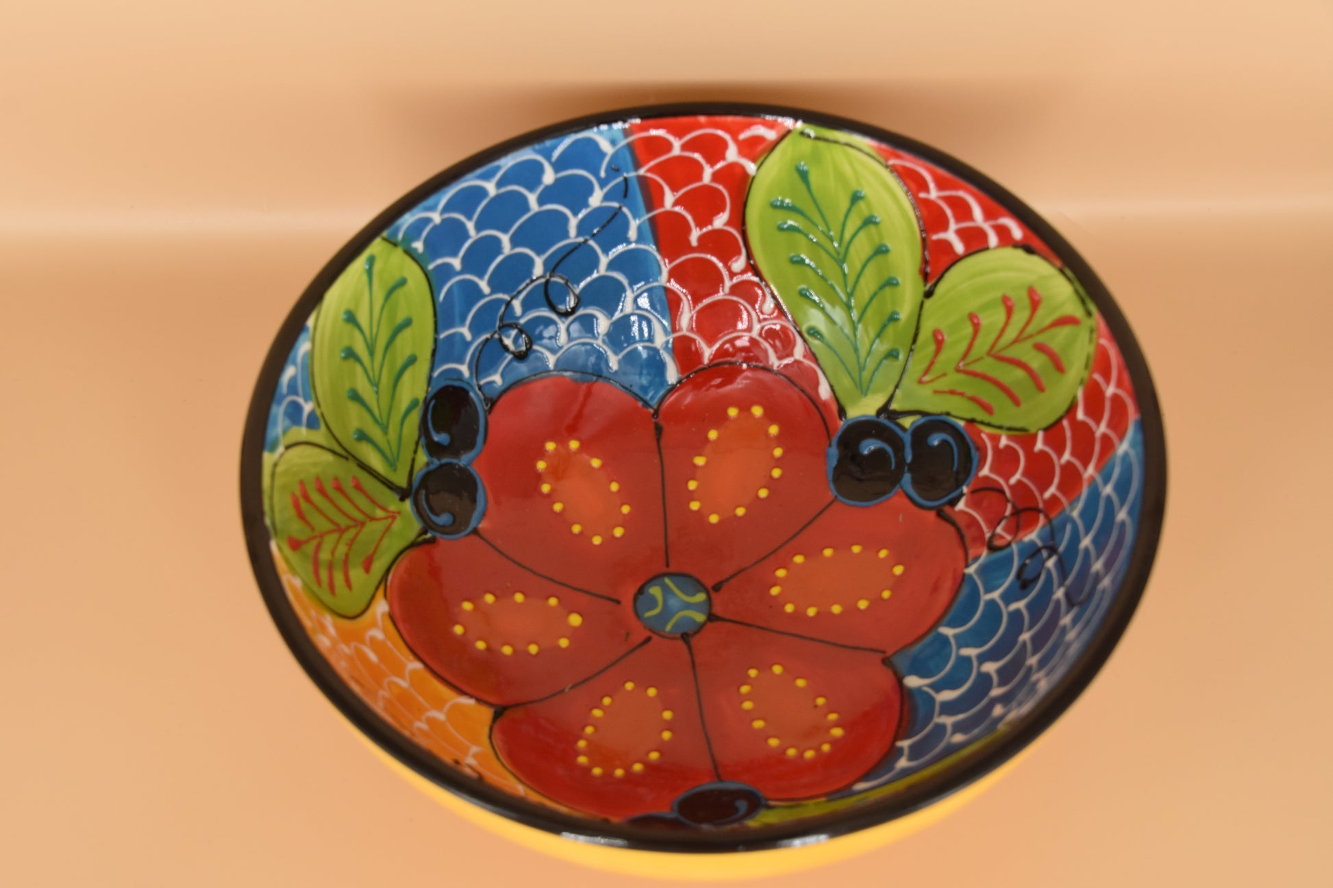 Colora Ceramics schaal – 25 cm – Handbeschilderd