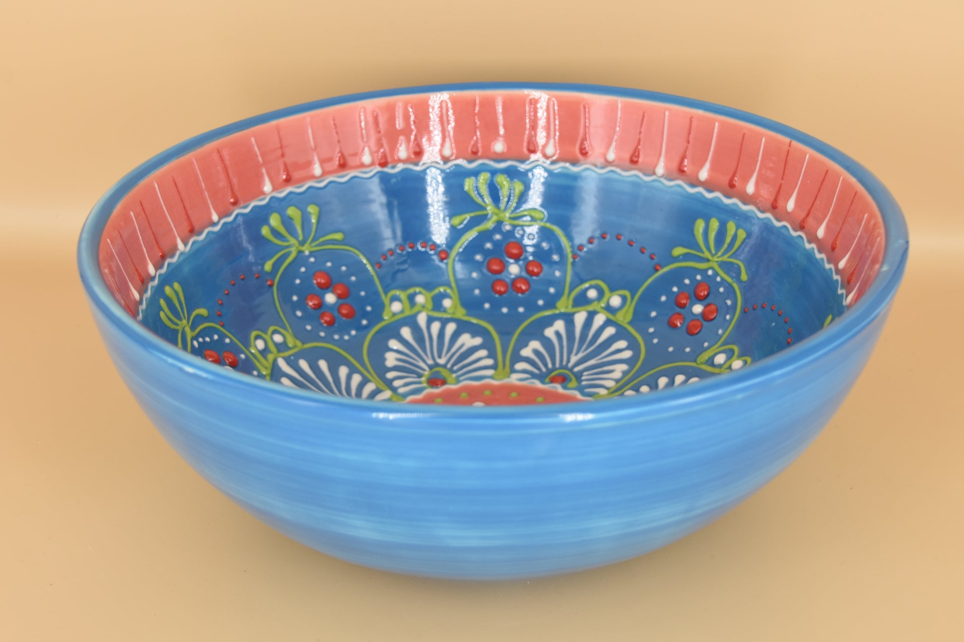 Colora Ceramics schaal – 25 cm – Handbeschilderd