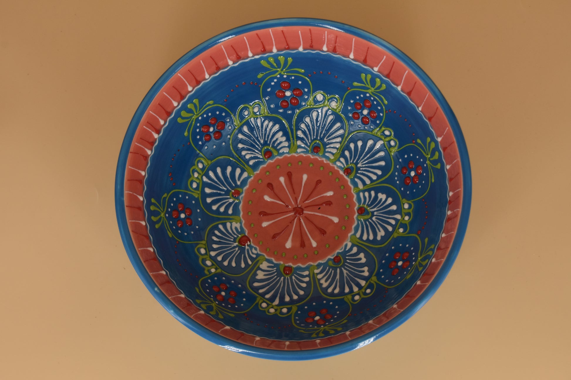 Colora Ceramics schaal – 25 cm – Handbeschilderd