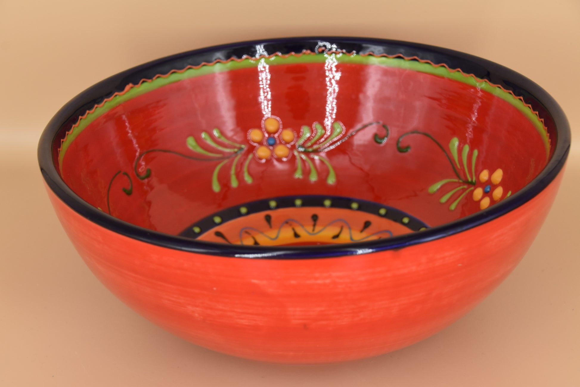 Colora Ceramics schaal – 25 cm – Handbeschilderd