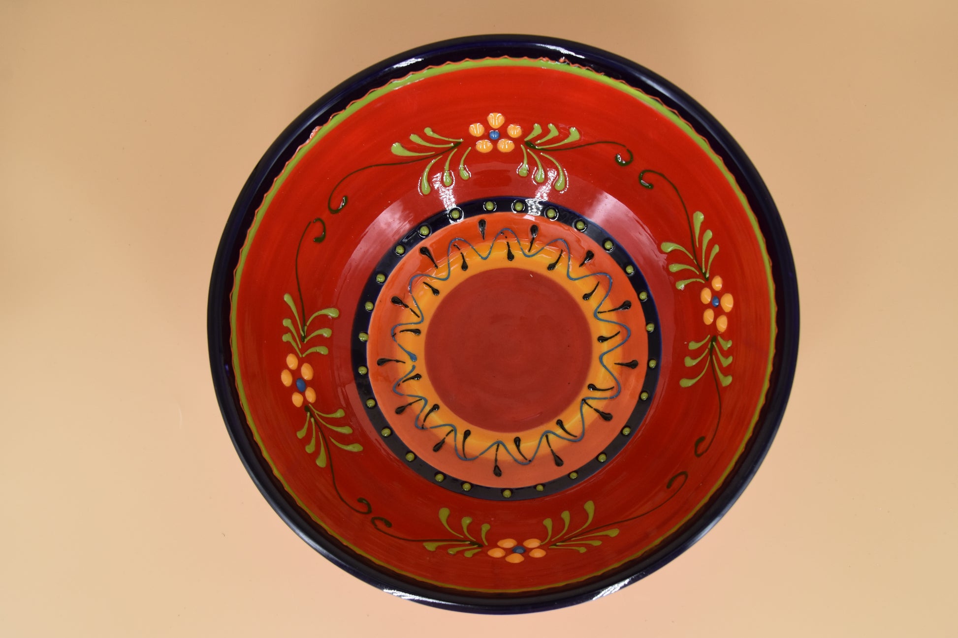 Colora Ceramics schaal – 25 cm – Handbeschilderd