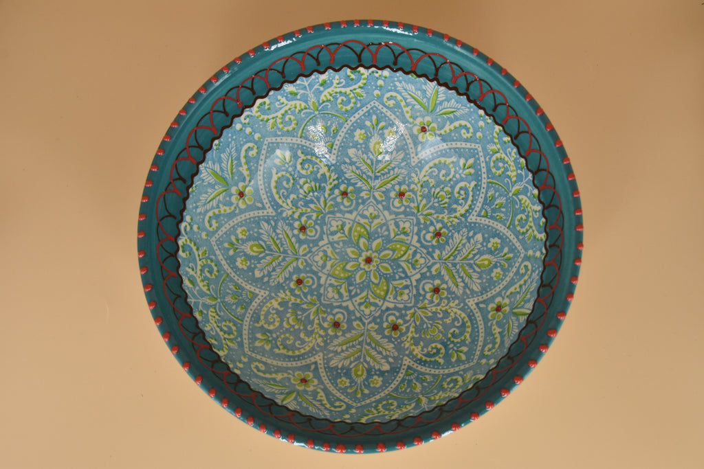 Aris Pastel schaal – 25 cm – Handbeschilderd