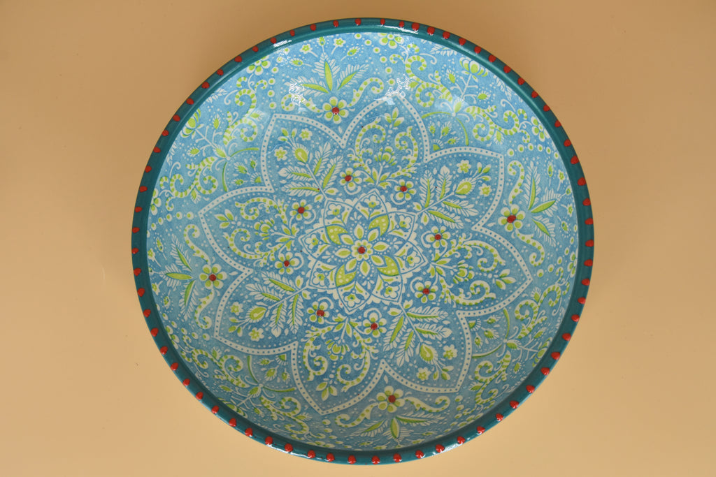 Aris Pastel schaal – 26 cm – Handbeschilderd