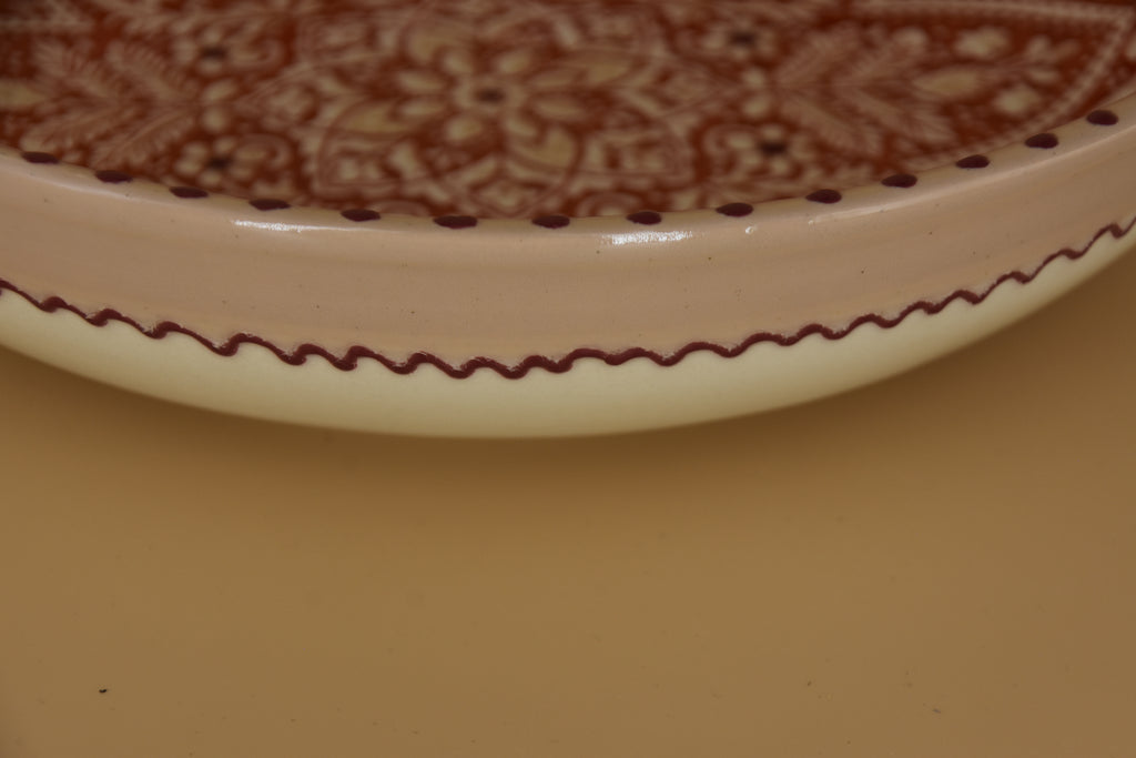 Aris Pastel schaal – 26 cm – Handbeschilderd