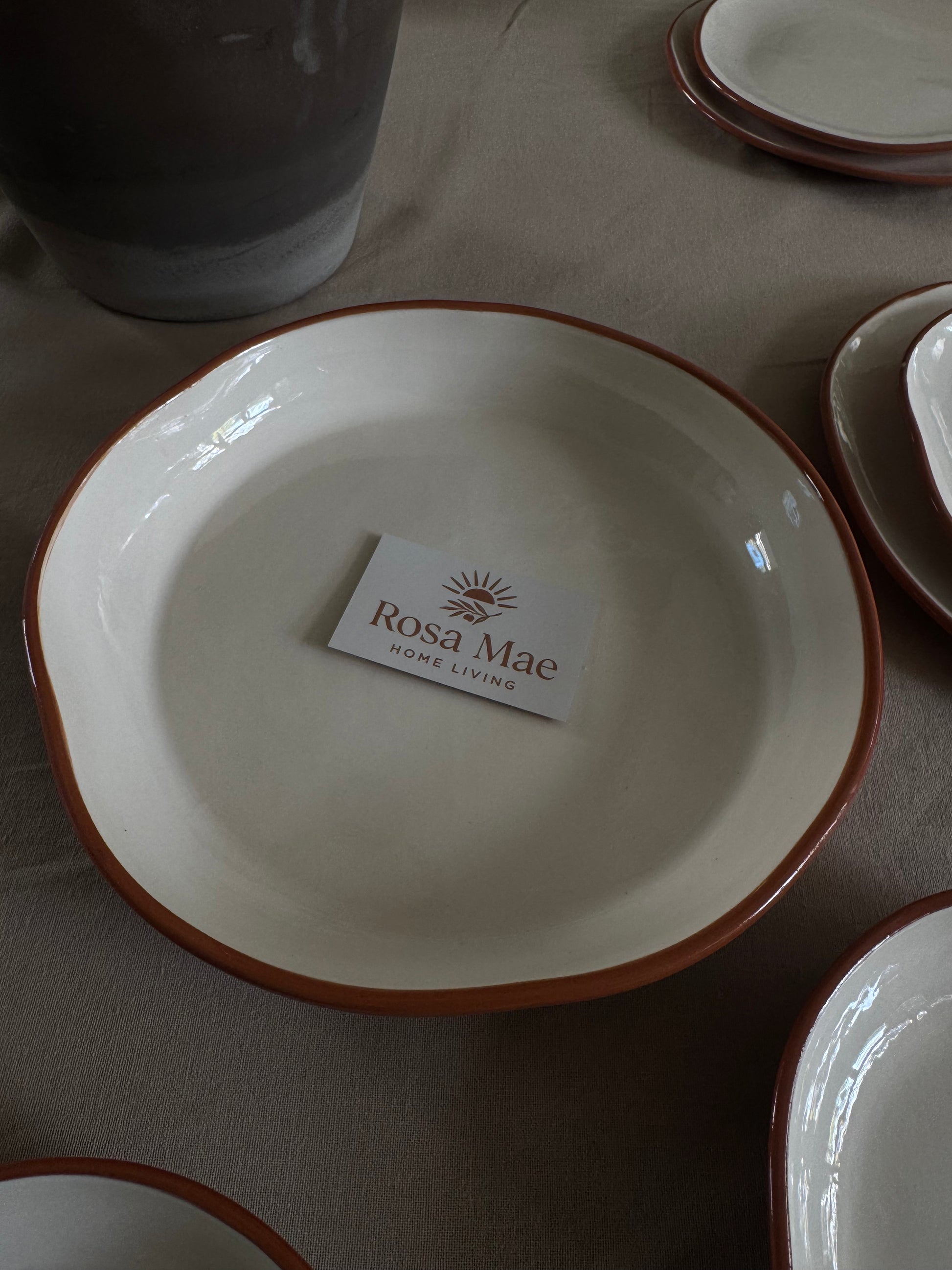 Serveerschaal Luma Clay – 28 cm