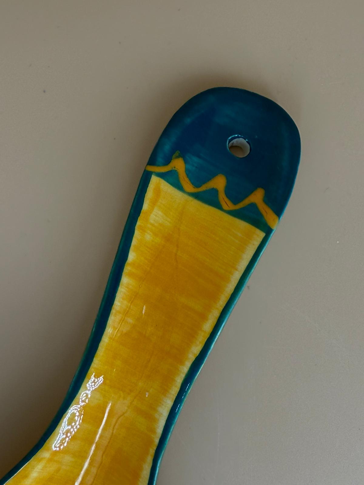 Handbeschilderde Lepelhouder – 26 cm