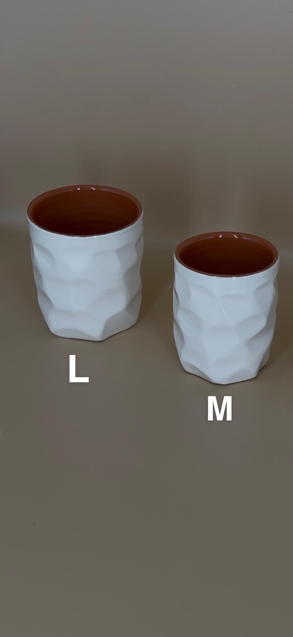 Koffiekop Luma Clay – M - Set van 2