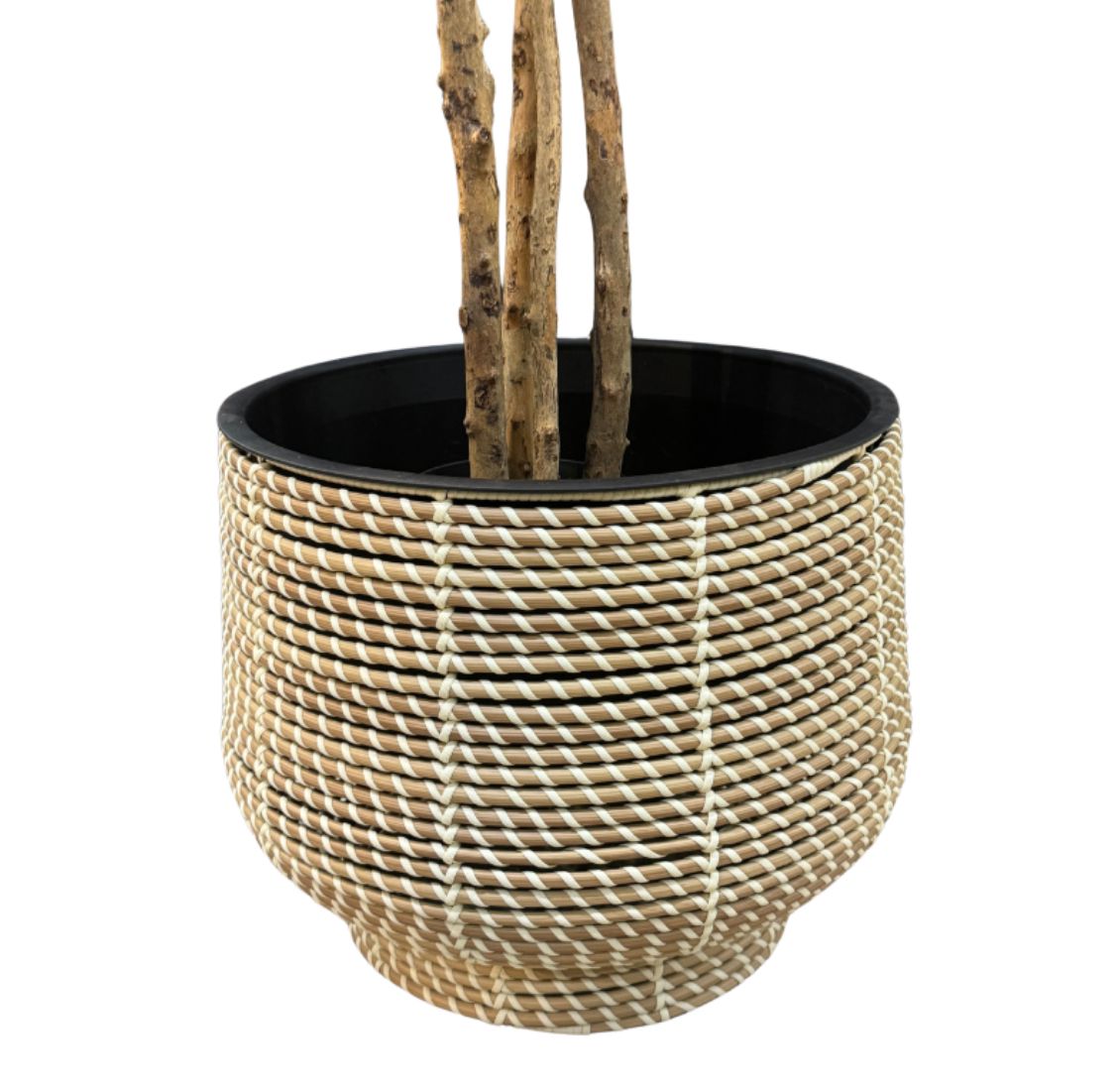 Pot Light Naturally Poly Rattan
