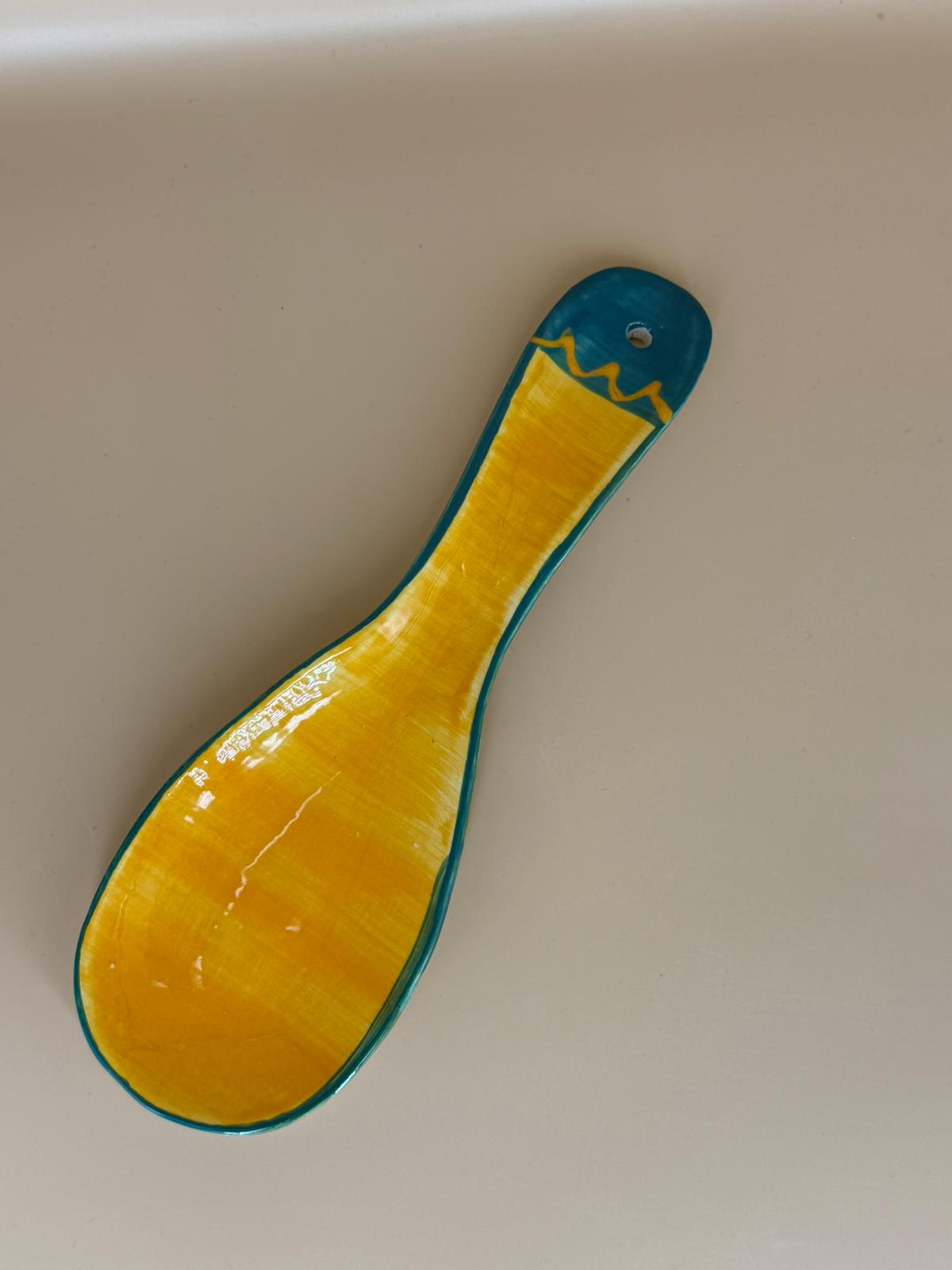 Handbeschilderde Lepelhouder – 26 cm